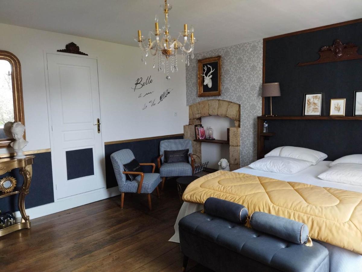 La Ménardière Tranquilitatis Chambre double petit déjeuner compris Corseul Exterior foto