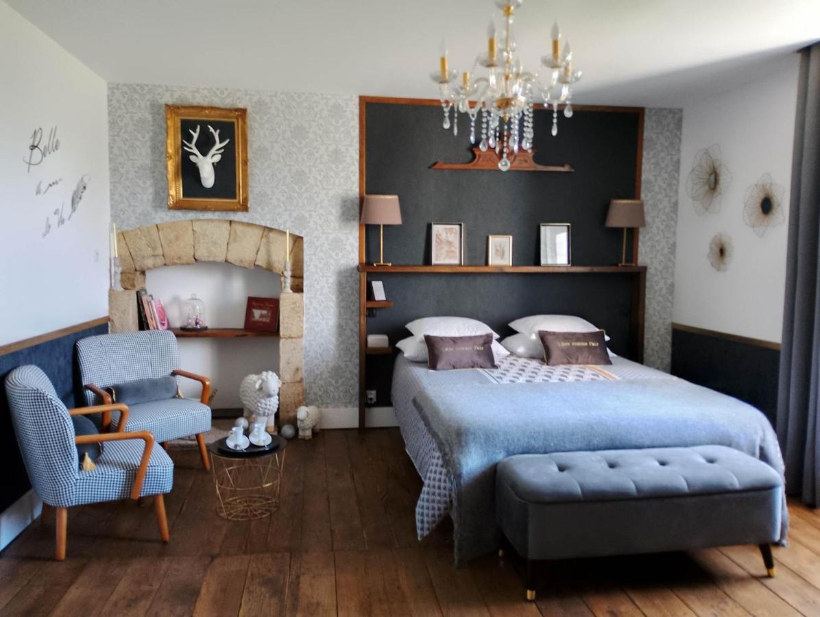 La Ménardière Tranquilitatis Chambre double petit déjeuner compris Corseul Exterior foto